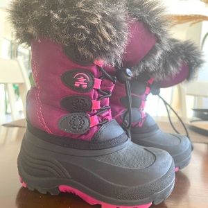 Kamik Gypsy Snow Boots- Girls toddler size 8